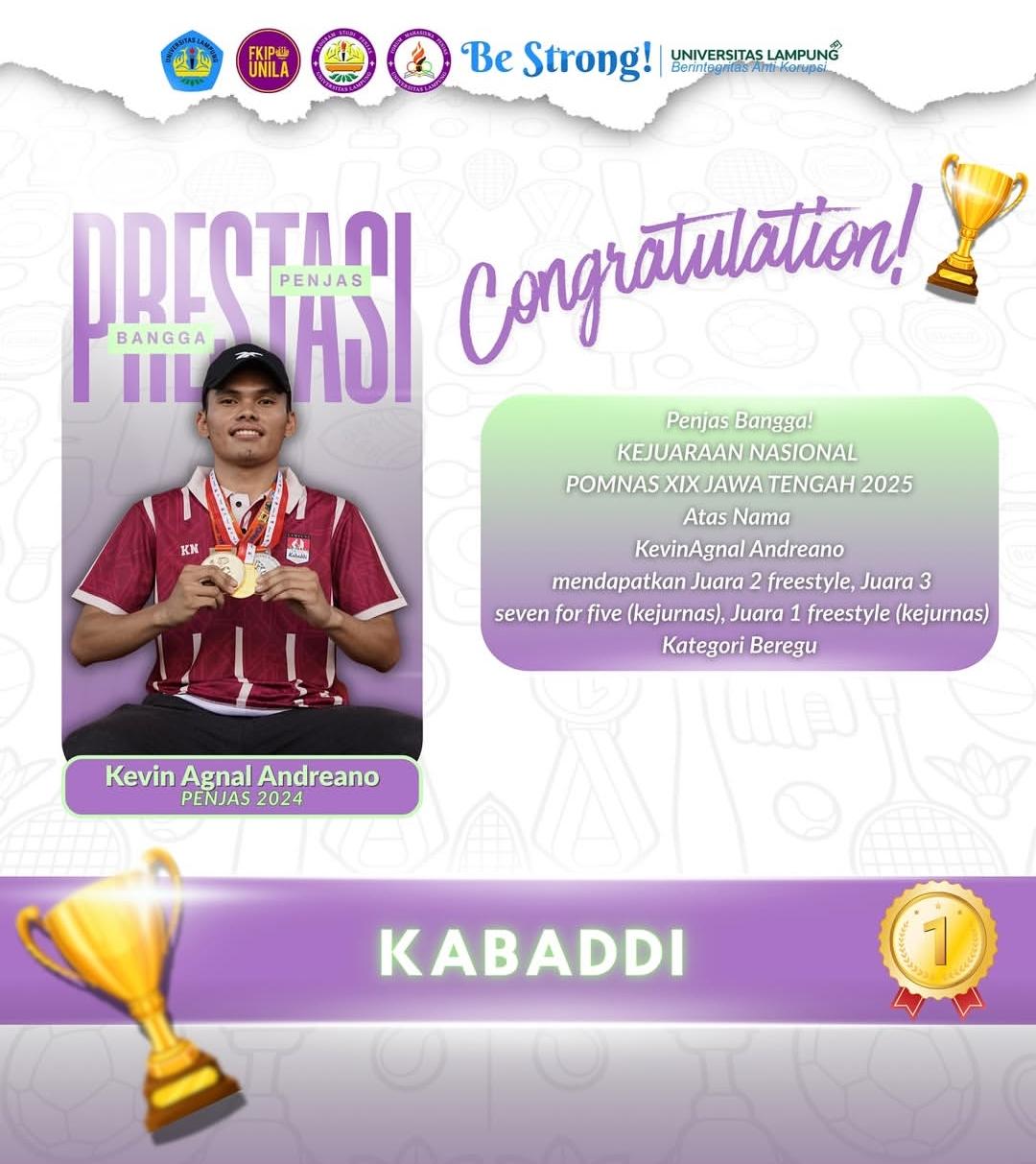 KEJUARAAN NASIONAL POMNAS XIX JAWA TENGAH 2025 CABOR KABADDI