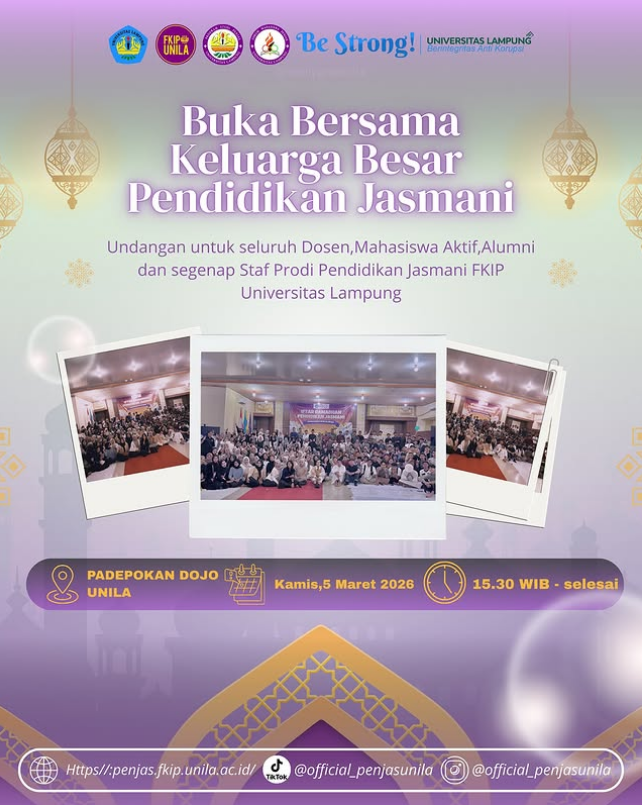 Cover BUKA BERSAMA PENJAS UNILA
